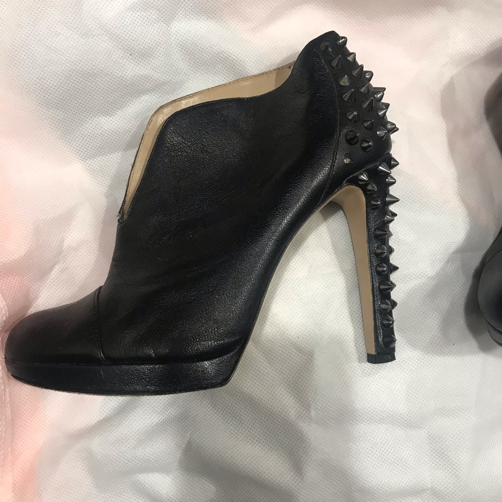Bcbg Maxazria booties with spikes.